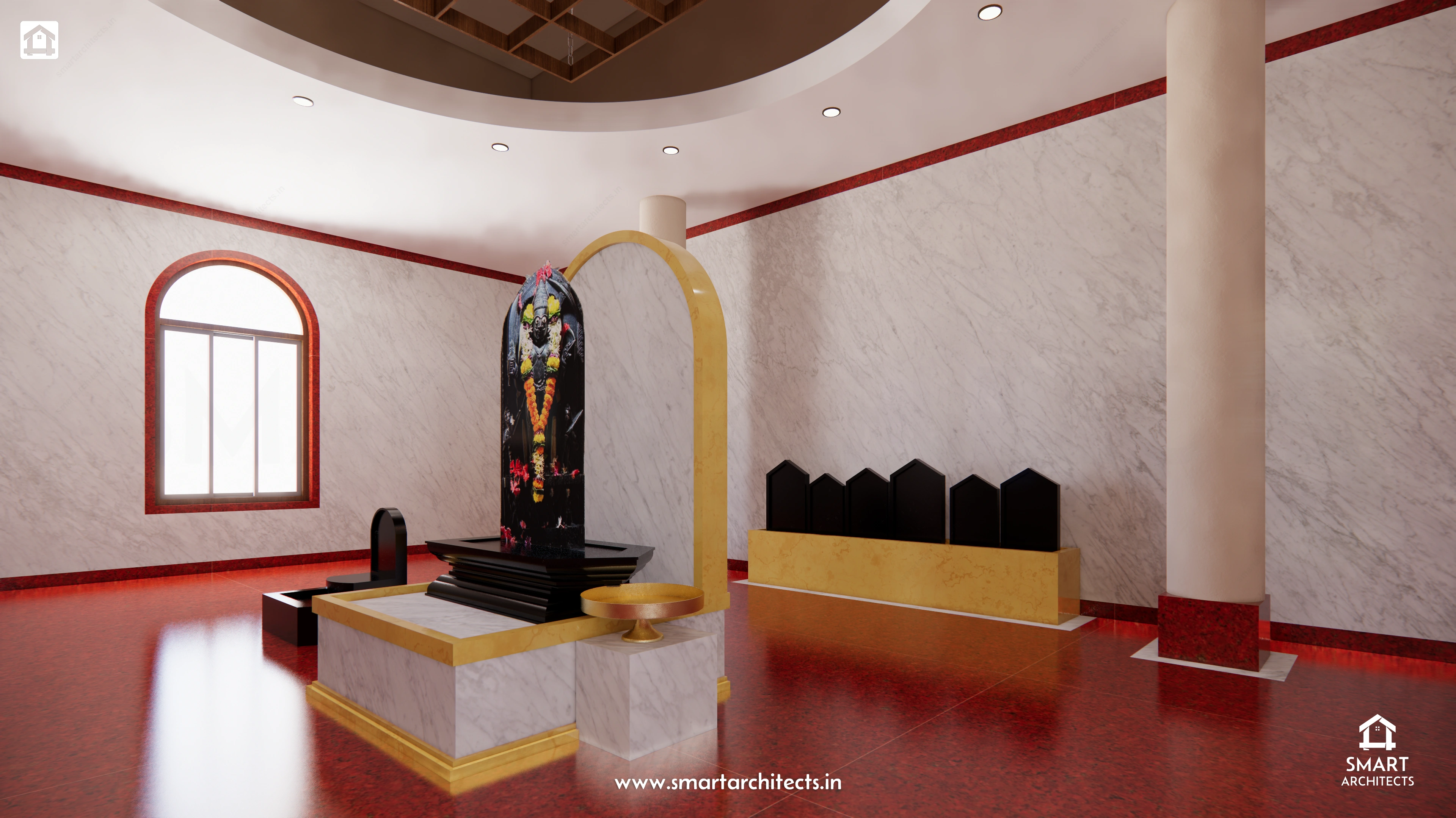 Temple design by Smart Architects